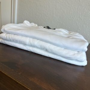 Set of 3- XXL White shirts